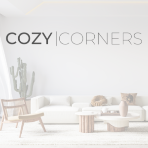 Logo design for Cozy Corners staging company in Chandler, Arizona