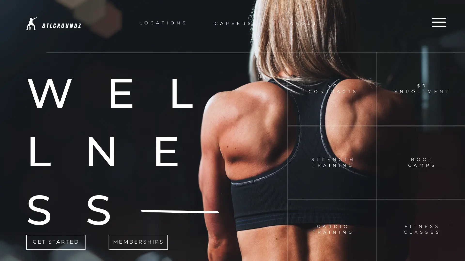 fitness trainer web design for small business