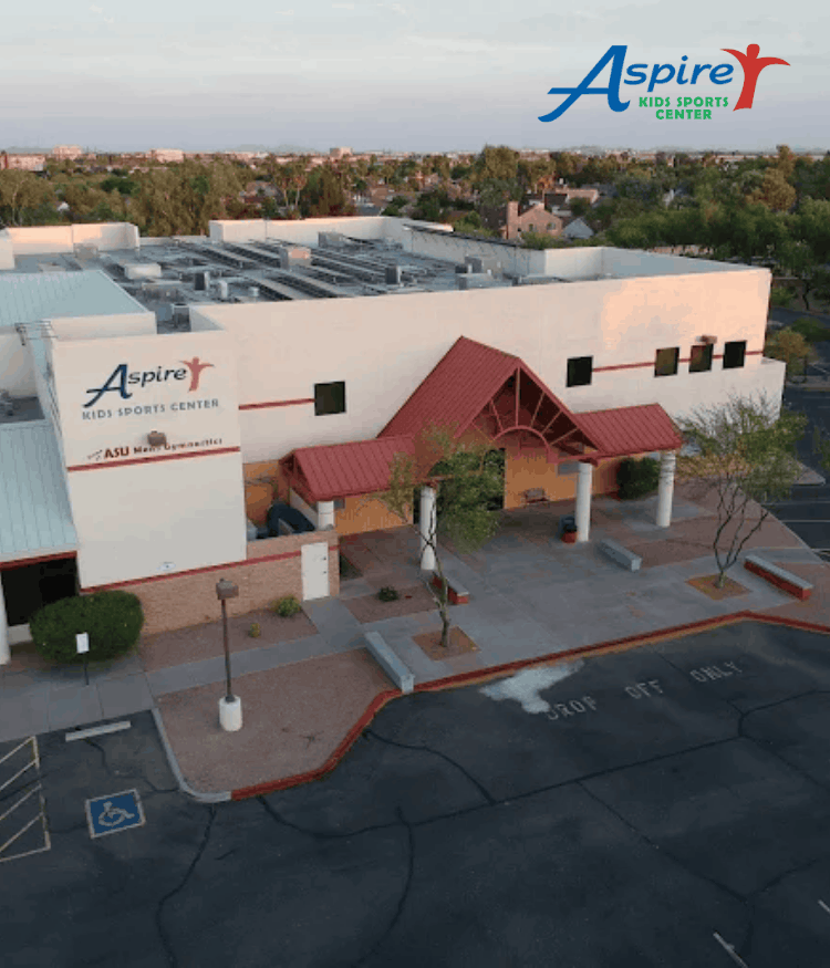 Aspire Kids Sports Center website