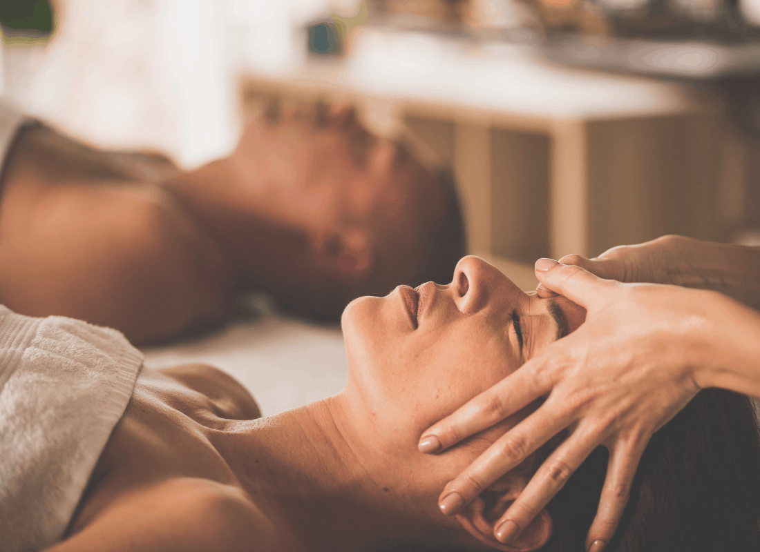 Scalp and cranial massage treatment