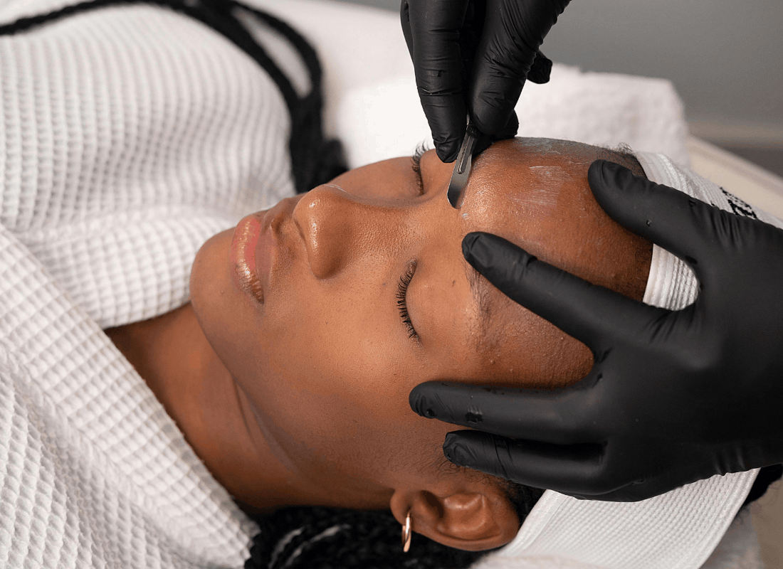 Dermaplaning treatment
