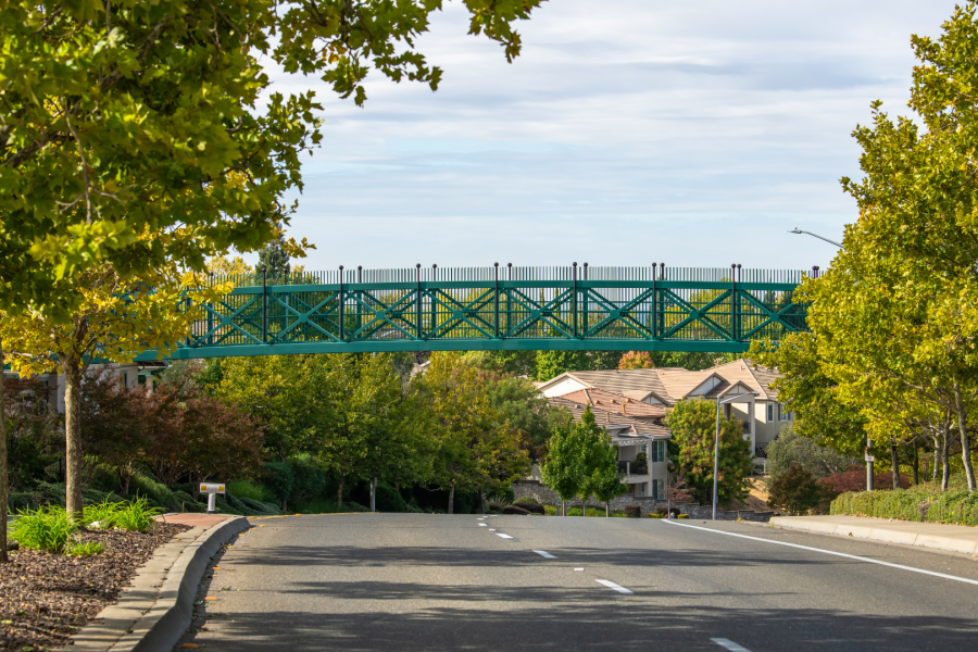 City streets and signage in Rocklin, California – Rocklin web design