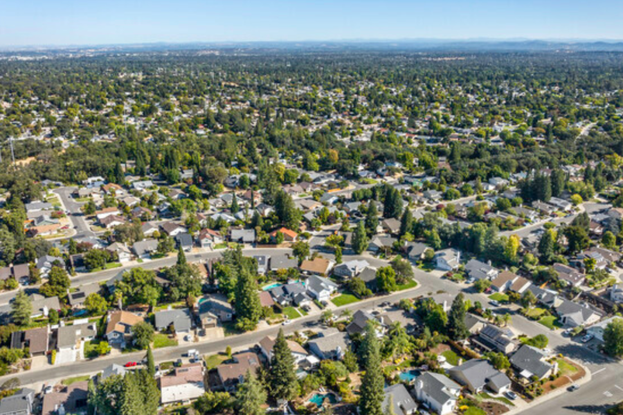 Quiet streets and foothills in Orangevale, California – Orangevale web design